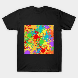 colorful paint drops T-Shirt